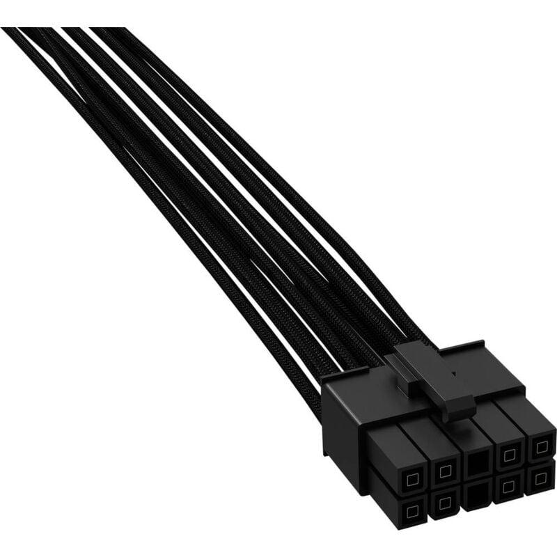 Câble Jack mâle/mâle 3.5mm noir torsadé - coudé des 2 côtés - 2m