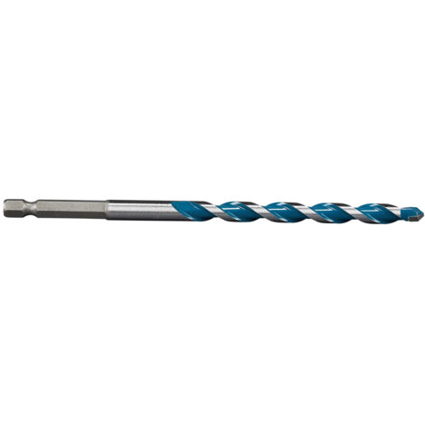 Makita E-15051 carbure de tungstène Foret polyvalent 1 pièce 8 mm Longueur totale 150 mm hexagonal 1/4 (6,3 mm) 1 pc(s (1/3)