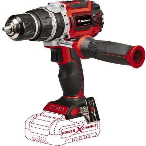 Einhell – Perceuse-visseuse à percussion sans fil 4514205 – 18V – Moteur Brushless – Couple 60Nm – Capacité de perçage béton 10mm (1/4)