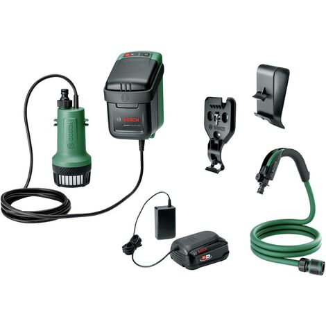 Bosch Home and Garden GardenPump 18V Pompe de jardin sans fil 540 l/h 1.8 m