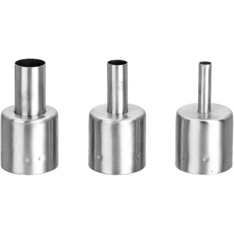 TOOLCRAFT ZD-8908HT1 + ZD-8908HT2 + ZD-8908HT3 Buse à air chaud forme ronde Taille de la panne 5 mm, 8 mm, 12 mm Longue (1/2)