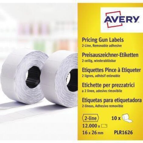 Avery Zweckform Endlosetikett PLR1626 16x26mm 12.000 St./Pack. (1/5)