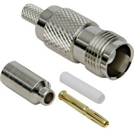 Connecteur TNC femelle, droit à souder BKL Electronic 0405048/D 50 Ω 1 pc(s) Y608741 (1/2)