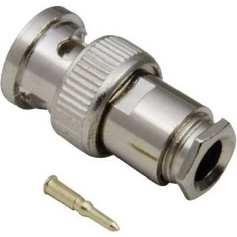 BKL Electronic 0401020/D 0401020/D Connecteur BNC mâle, droit 50 Ω 1 pc(s) Y608501 (1/2)