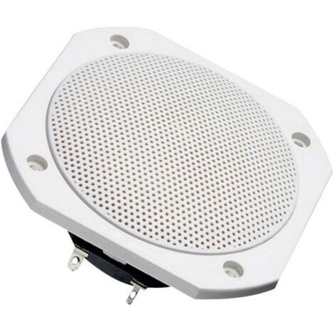 Visaton FRS 10 WP - 4 Ohm 4 pouces 10 cm Haut-parleur large bande 25 W 4 Ω blanc enceinte de sauna, enceinte encastrabl (1/3)