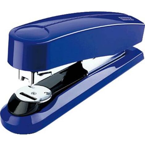Agrafeuse plate Novus Office B4FC 020-1468 bleu capacité d'agrafage: 50 feuilles (80 g/m²) (1/4)