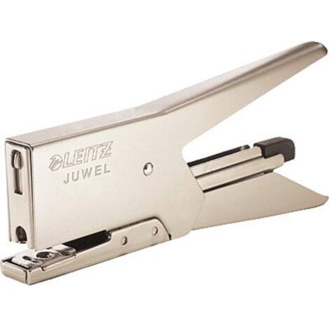 Leitz Pince agrafeuse 5557-00-82 capacité d'agrafage:12 feuilles (80 g/m²) nickel 1 pc(s) (1/4)