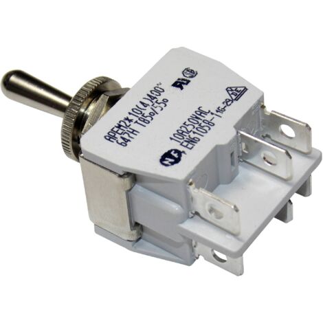 Interrupteur - APEM - 649H/2 - 2 X On/Off/On - 250 V/AC - 10 A