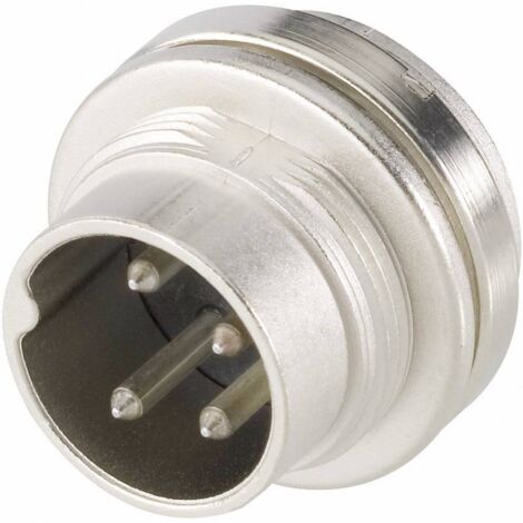 Amphenol T 3262 000 Cosse cylindrique mâle embase mâle Nombre total de pôles: 3 Série (connecteur rond): C091 1 pc(s) D17768 (1/3)