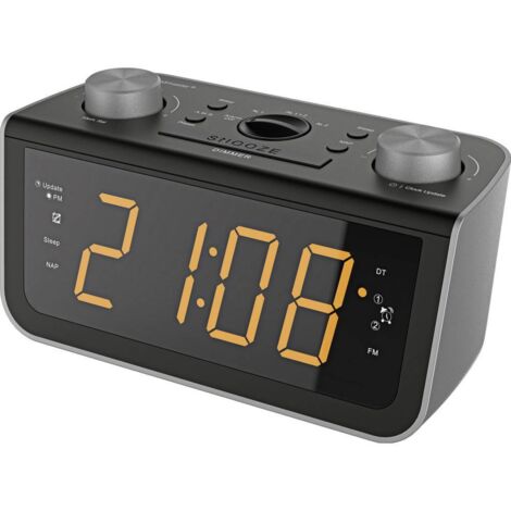 soundmaster FUR5005 Radio-réveil FM noir X561741 (1/3)
