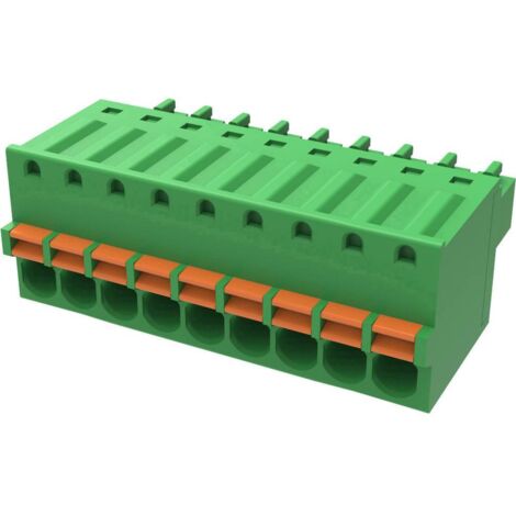 Boîtier pour contacts mâles série 15EDGKD Degson 15EDGKD-2.5-10P-14-00AH-1 Nbr total de pôles 10 Pas: 2.50 mm 1 pc(s) (1/2)
