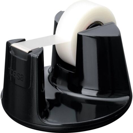 Dérouleur de ruban adhésif tesa 606580 noir Largeur du rouleau (max.): 19 mm (1/2)