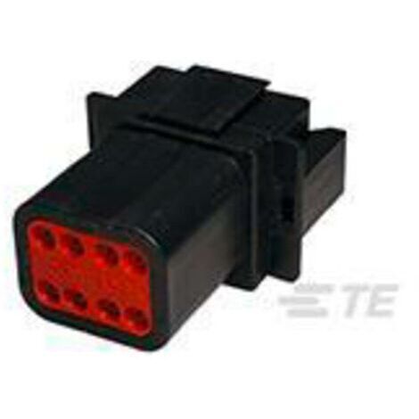 Boîtier pour contacts mâles série DT TE Connectivity DT04-08PB-C015 Nbr total de pôles 8 1 pc(s) (1/2)