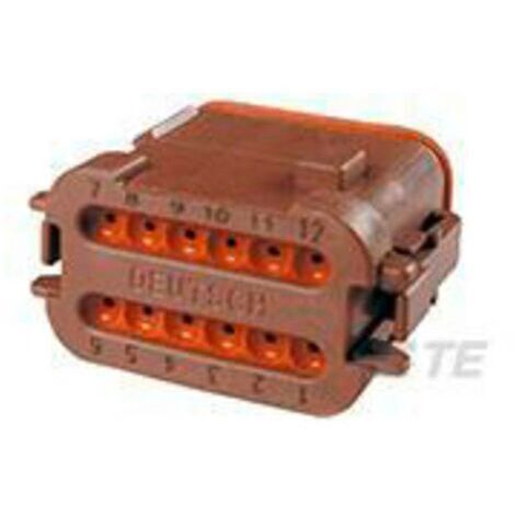 Boîtier femelle pour câble série DT TE Connectivity DT06-12SD-EP06 Nbr total de pôles 12 1 pc(s) (1/2)
