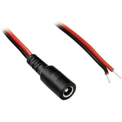 Câble de raccordement basse tension TRU COMPONENTS TC-2511280 - 5.50 mm 2.10 mm 0.50 m 1 pc(s) (1/3)