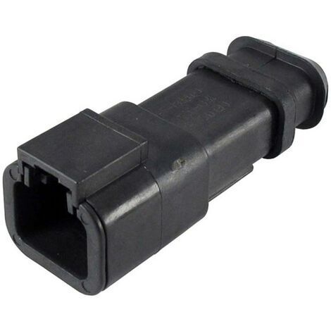 Boîtier pour contacts mâles série DTP TE Connectivity DTP04-2P-EE01 Nbr total de pôles 2 1 pc(s) (1/2)