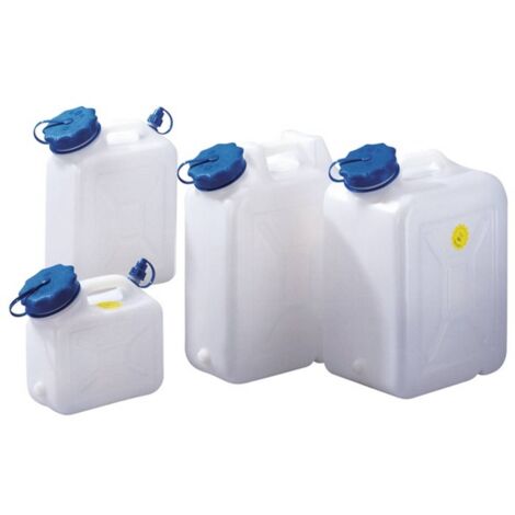FP – Bidon à col large 31 l HD-PE – Résistant aux UV – Ouverture 88 mm pour nettoyage facile – Compatible alimentaire