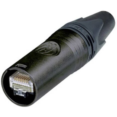 Connectique etherCon® Neutrik NE8MX6-B-T RJ45 mâle, droit noir 1 pc(s) X968551 (1/2)
