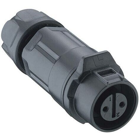 Lutronic 0260 02 Connecteur rond femelle, droit Nombre total de pôles: 2 1 pc(s) (1/3)