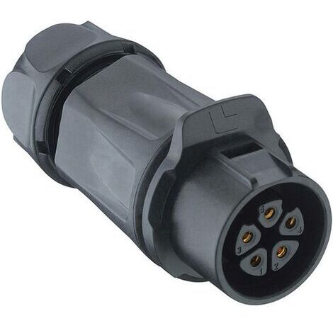 Lutronic 0262 04 Connecteur rond femelle, droit Nombre total de pôles: 4 1 pc(s) D613761 (1/2)