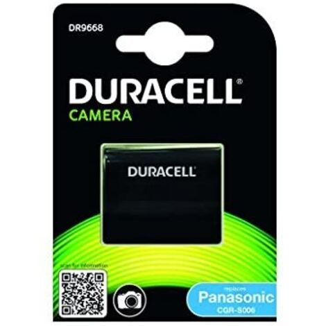 Duracell CGA-S006 Batterie pour appareil photo Remplace l'accu d'origine CGR-S006E/1B, CGR-S006E, CGR-S006, CGA-S006, D (1/5)