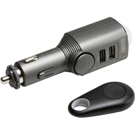 Technaxx TX-100 Système d'alarme auto télécommande, surveillance habitacle 12 V, 24 V X379651 (1/10)