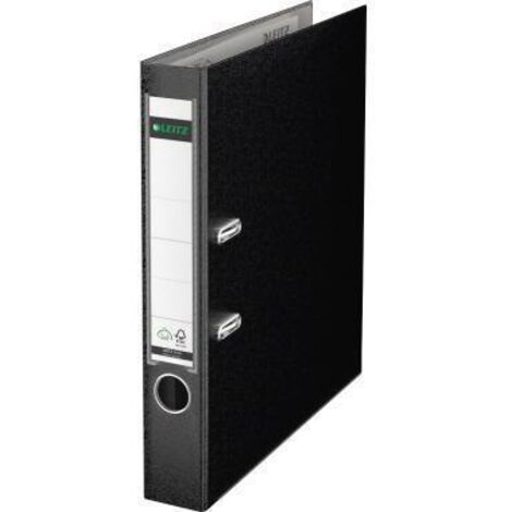 Classeur Leitz 1015 10155095 2 étriers DIN A4 noir (1/5)