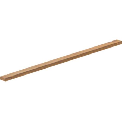Hager – Jeu de barres en cuivre 12x5mm – ZM11C – 1 pôle – 250mm – Pour armoires électriques – Modèle plat - C132141