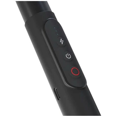 Insta360 CINSPHD/F Perche à selfie 1/4 pouce noir pour Insta360 X3,  batterie intégrée, rotule