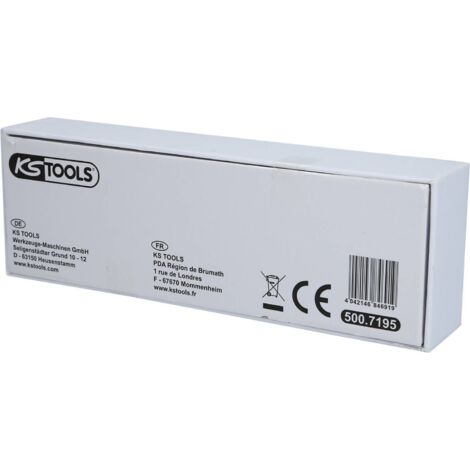 Tournevis Flexible KS Tools 500 Mm - Douille 7 Mm - Pour Accès Difficiles