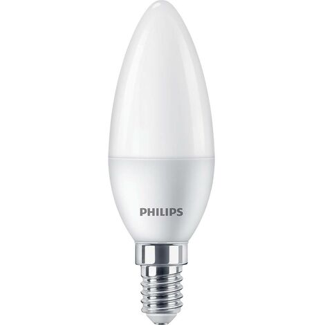 Philips E14 ampoule LED à filament bougie WarmGlow dimmable 3,4W (40W)  Philips