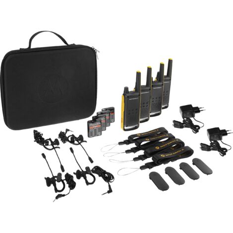 Talkie-walkie PMR Motorola Solutions TLKR T82 Extreme Quad 188082 jeu de 4 S003741