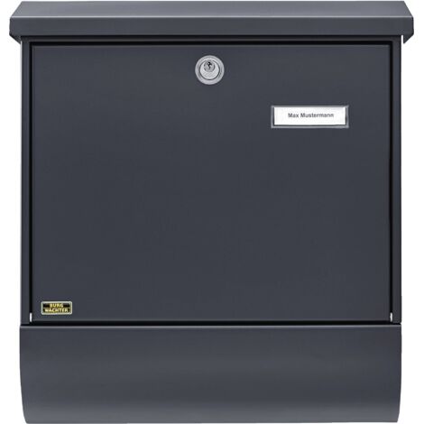 Burg Wächter 38215 SET VARIO 86720 ANT (EC) Boîte aux lettres acier anthracite avec serrure à clé (1/5)