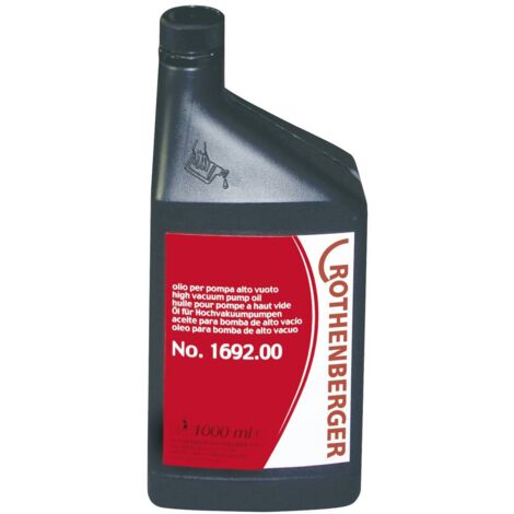 ROTHENBERGER Huile minérale pour pompes à vide 1 l - 169200