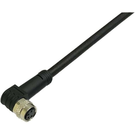 BKL Electronic 2700011 Câble de raccordement M8 femelle, coudé 10 m Nombre de pôles: 3 1 pc(s) (1/2)