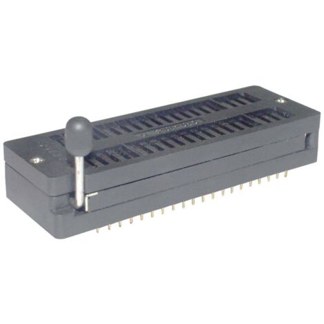 Connfly DS1043-40FB Support de circuits intégrés à force d'insertion nulle Pas: 2.54 mm Nombre de pôles: 40 1 pc(s) Tube C877872 (1/4)