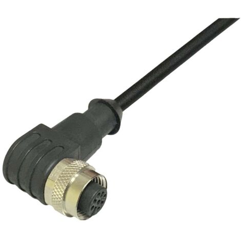 BKL Electronic 2702013 Câble de raccordement M12 femelle, coudé 5 m Nombre de pôles: 4 1 pc(s) (1/2)