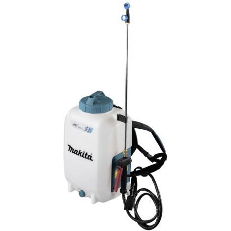 Makita – Pulvérisateur sans fil 15 l DUS158Z – Débit max 1.5 l/min – Pression nominale 3 bars – Pour chantiers humides et espaces confinés