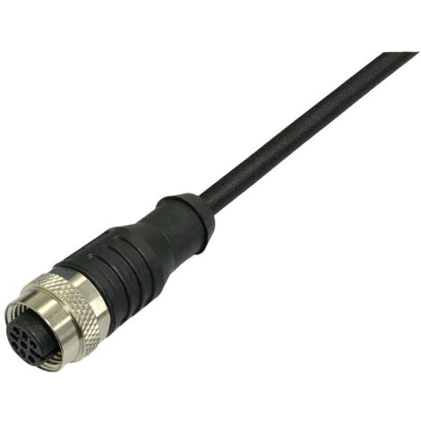 BKL Electronic 2702004 Câble de raccordement M12 femelle, droit 5 m Nombre de pôles: 4 1 pc(s) (1/2)