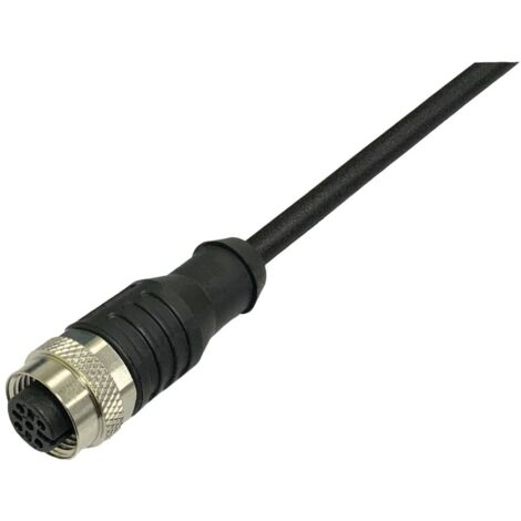 BKL Electronic 2702003 Câble de raccordement M12 femelle, droit 2 m Nombre de pôles: 4 1 pc(s) (1/2)