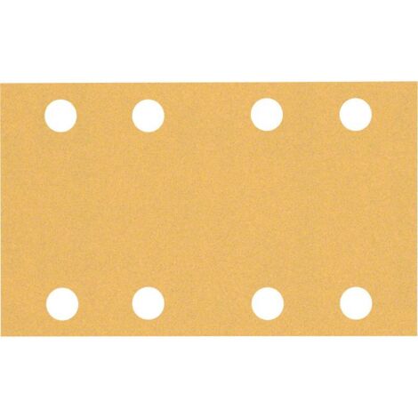 Bosch Accessories 2608901663 Papier abrasif pour ponceuse vibrante Grain 120 (L x l) 133 mm x 80 mm 50 pc(s) (1/10)