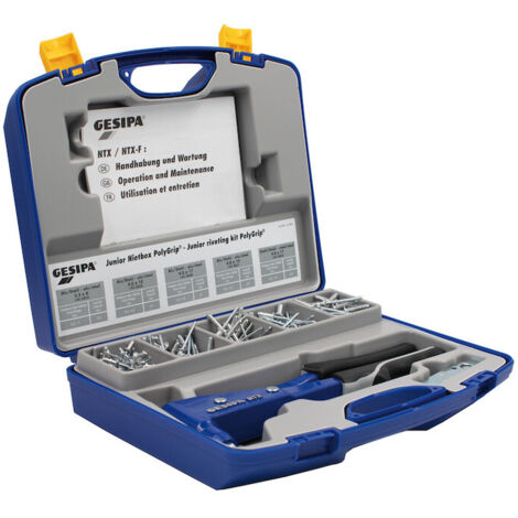 Gesipa 1457662 Jeu de pinces à riveter 275 mm 1 set