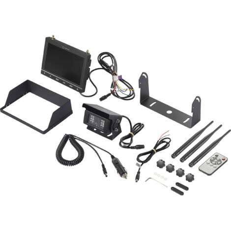 Moniteur Vidéo Sécurité Exxis EO4120Q – 4 Entrées Caméra, Gris, 120V