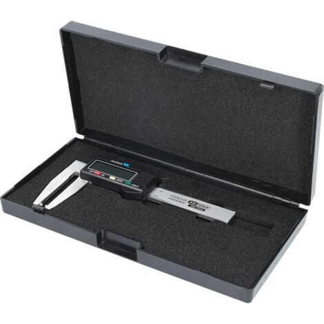 Ks Tools – Pied à coulisse numérique 0-60mm – Affichage LCD – Précision +/- 0,03mm – Pour disques de frein PKW – Étui de protection inclus - D263522