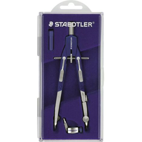 Staedtler Compas à réglage rapide 552 01 réglage rapide mécanisme de bouton poussoir D44234
