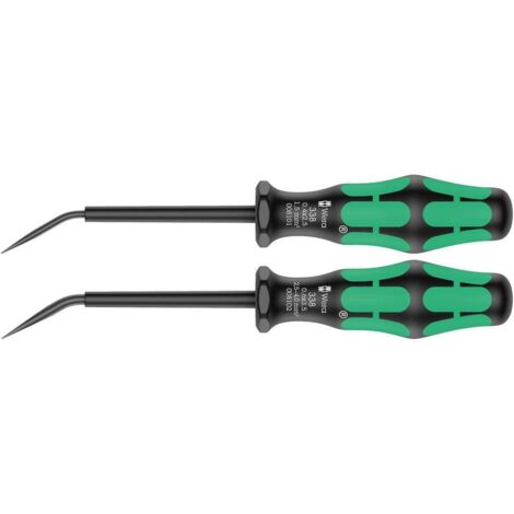 Wera – Pince à dénuder 5008100001 – Capacité de dénudage jusqu'à 4mm² – Pour bornes à ressort – Poignée Kraftform ergonomique (1/5)