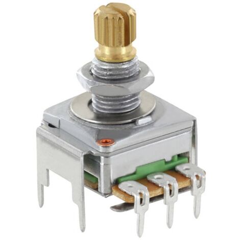 Alpha RD1601F40B415KB100KM RD1601F40B415KB100KM Potentiomètre rotatif mono 0.2 W 100 kΩ 1 pc(s) (1/3)