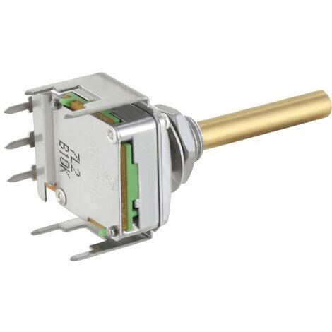 Alpha RD1601F40B430R6B10KM RD1601F40B430R6B10KM Potentiomètre rotatif mono 0.2 W 10 kΩ 1 pc(s) (1/4)