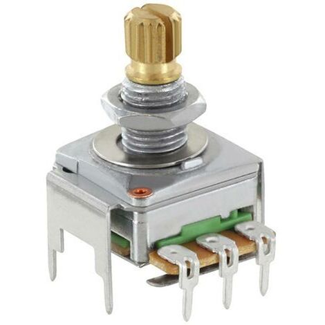 Alpha RD1601F40B415KB25KM RD1601F40B415KB25KM Potentiomètre rotatif mono 0.2 W 25 kΩ 1 pc(s) D033861 (1/3)
