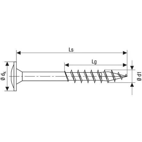 SPAX 251010801605 Vis à bois 8 mm 160 mm T-STAR plus acier WIROX 50 pc(s)